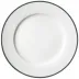 Fontainebleau Platinum (Filet Marli) Flat Chop Plate Diam 11.6 in