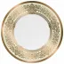 Marignan Gold/Ivory American Dinner Plate Rd 10.6"