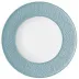 Mineral Irise Sky Blue Deep Plate W/Engraved Rim 10.6 in