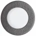 Mineral Irise Dark Grey Dinner Plate with engraved rim Rd 10.6"