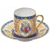 Tsarine Sophia Coffee Cup & Saucer in Rd. Giftbox Diam 2.7 in Gift Box