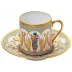 Tsarine Tatiana Coffee Cup & Saucer in Rd. Giftbox Diam 2.7 in Gift Box