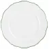 Touraine Double Filet Green Buffet Plate Round 12.2 in.