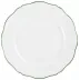 Touraine Double Filet Green Buffet Plate Diam 12.2 in