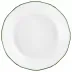 Touraine Double Filet Green Coupe Soup Bowl Round 7.5 in.