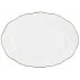 Touraine Double Filet Green Oval Platter 39 in. x 28 in.