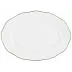 Touraine Double Filet Green Oval Platter 39 in X 28 in