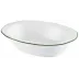 Touraine Double Filet Green Open Vegetable Dish 9.8 x 7.7 x 2.6 in.