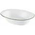 Touraine Double Filet Green Open Vegetable Dish 9.8 X 7.7 X 2.6 in