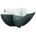 Mineral Irise Black Star Sugar Bowl Diam 4.80314 in