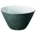 Mineral Irise Black Salad Bowl Coned Shaped Diam 11.0 in