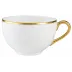 Italian Renaissance Filet Gold Tea Cup Extra (tall) 3.71 Gold Filet