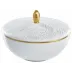 Italian Renaissance Filet Gold Sugar Bowl 4.6 Gold Filet