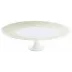 Italian Renaissance Irise Shell  Petit Four Stand Large/Footed Cake Platter 10.6 Shell