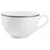 Italian Renaissance Irise Dark Grey  Tea Cup Extra (Tall) 3.71 Dark Grey