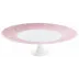 Italian Renaissance Irise Nacre/Mother Of Pearl  Petit Four Stand Large/Footed Cake Platter 10.6 Nacre/Mother Of Pearl