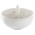 Italian Renaissance Irise Pearl  Sugar Bowl 4.6 Pearl