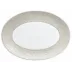 Italian Renaissance Irise Pearl  Oval Platter Pearl
