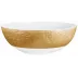 Italian Renaissance Irise Gold Bowl, Open Vegetable 10.4 Gold