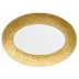 Italian Renaissance Gold   Oval Platter Gold