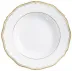 Mazurka Or White French Rim Soup Plate 9.1 in