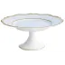 Mazurka Or Blue Grey Petit Four Stand 6.3 in