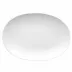 Medaillon White Platter 13 x 8 3/4 in