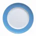 Sunny Day Waterblue Dinner Plate Round 10 1/2 in