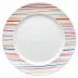 Sunny Day Stripes Salad Plate Round 8 1/2 in