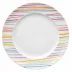 Sunny Day Stripes Dinner Plate Round 10 1/2 in