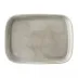 Trend Moon Grey Platter Rectangular 13 x 9 1/2 in (Special Order)