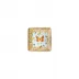 Butterfly Garden Canape Dish 4 3/4 in Square