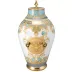 Prestige Gala Bleu Vase w/ Lid 30 in (Special Order)