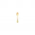 Medusa Gold Plated After Dinner Spoon 4 3/4 in