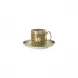 Barocco Mosaic Coffee Cup & Saucer 6 In 6 in