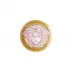 Medusa Amplified Pink Coin Bread & Butter Plate 6 2/3 in