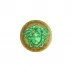 Medusa Amplified Green Coin Bread & Butter Plate 6 2/3 in