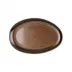 Junto -Bronze Stoneware Platter Oval 11 in