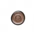 Junto -Bronze Stoneware Saucer 6 in