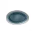 Junto Aquamarine Platter Flat 9 7/8 in