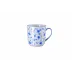 Form 1382 Blue Blossom Mug With Handle 8 1/2 oz