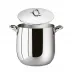 Kikka Mirror Steel Stock Pot with Lid Round 20,0 cm h 20,5 cm 6,300 l