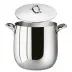 Kikka Mirror Steel Stock Pot with Lid Round 24,0 cm h 24,5 cm 11,000 l