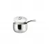 Kikka Mirror Steel Saucepan with Lid Round 12,0 cm h 7,5 cm 0,800 l