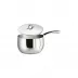 Kikka Mirror Steel Saucepan with Lid Round 14,0 cm h 8,5 cm 1,200 l