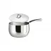 Kikka Mirror Steel Saucepan with Lid Round 16,0 cm h 10,5 cm 2,300 l