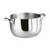 Kikka Mirror Steel Saucepot Round 24,0 cm h 15,0 cm 6,500 l