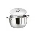 Kikka Mirror Steel Saucepot with Lid Round 16,0 cm h 10,5 cm 2,300 l