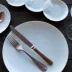 Baguette Vintage Copper Dessert Knife Solid Handle 8 3/4 In. 18/10 Stainless Steel Vintage Pvd Finishing