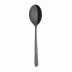Linear Pvd Black Table Spoon 8 1/4 in 18/10 Stainless Steel Pvd Mirror